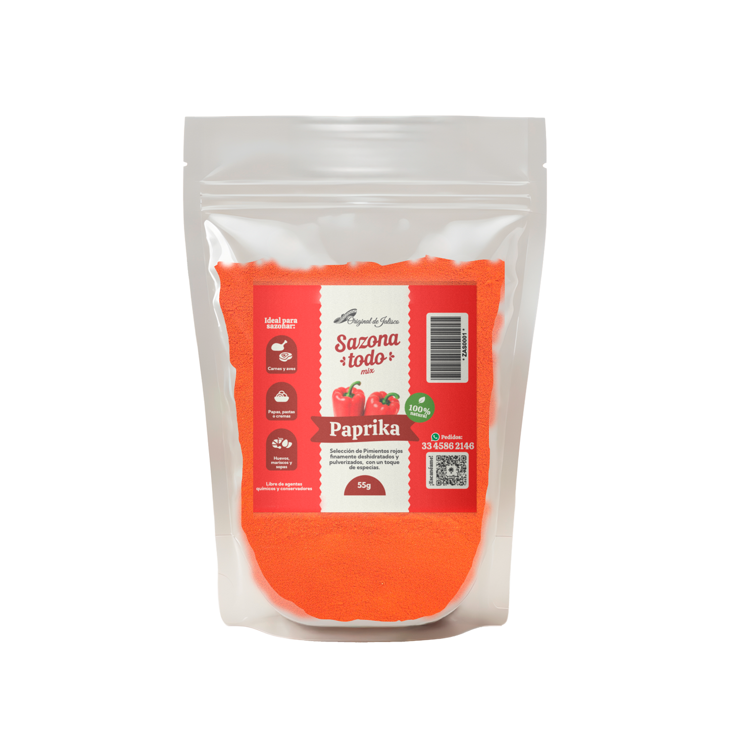 Sazonador Paprika