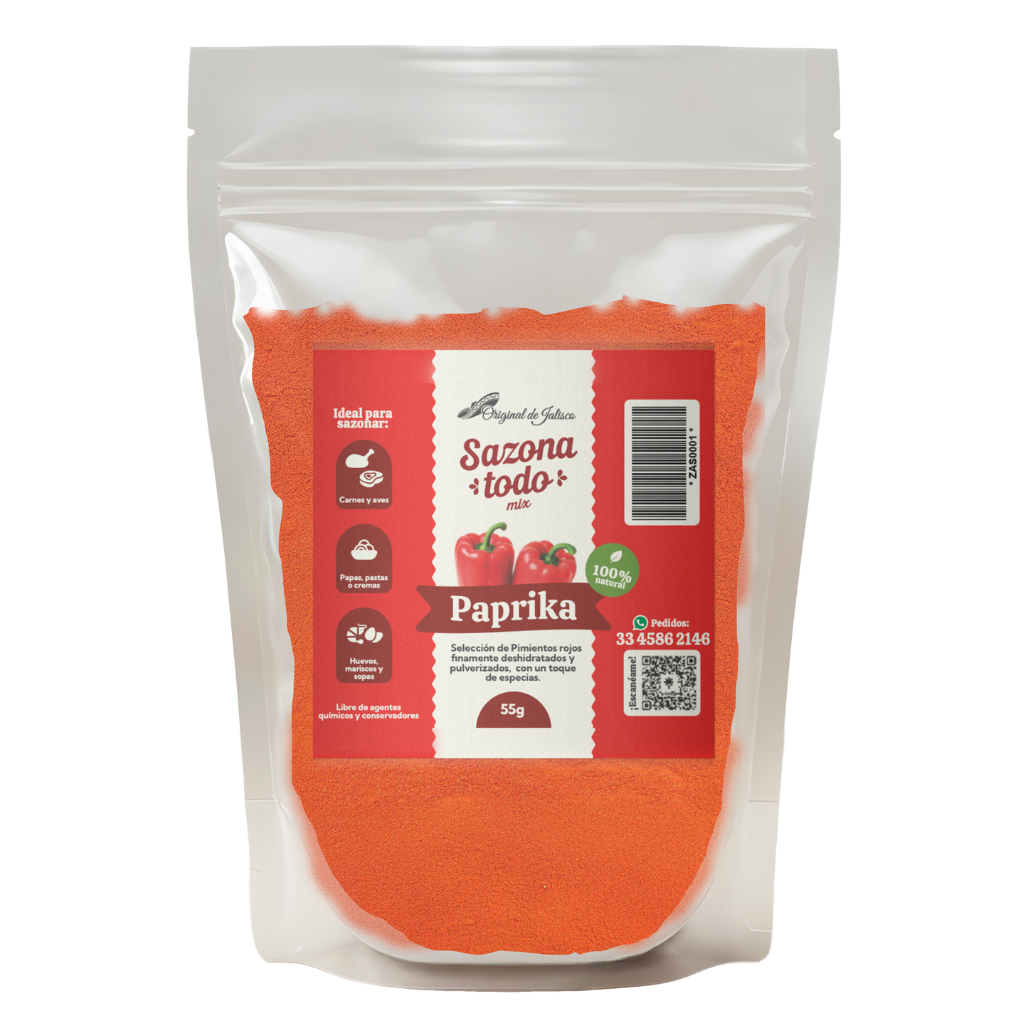 Sazonador Paprika